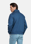 Full Zip Sweatshirt - Deep Denim
