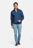Full Zip Sweatshirt - Deep Denim
