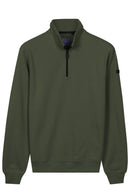 1/2 Zip Sweatshirt - Mid Green