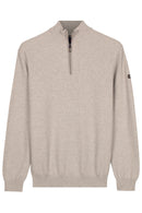 1/2 Zip Jumper - Soft Grey