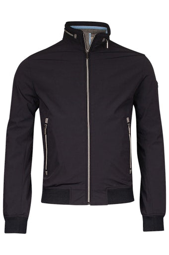 Zipped Jacket - Navy