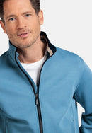 Full Zip Sweatshirt - Steel Blue
