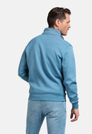 Full Zip Sweatshirt - Steel Blue