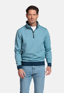 1/2 Zip Sweatshirt - Steel Blue