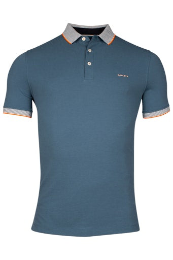 Polo Shirt - Steel Blue