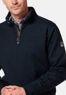 Doubleface 1/2 Zip Sweatshirt - Navy