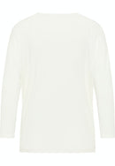 V Neck Plain T-Shirt - Off White