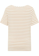 Short Sleeve Stripe T-Shirt - Panna Cotta