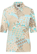 All Over Print Polo Shirt - Beach