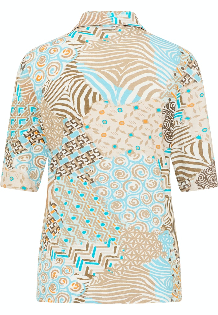 All Over Print Polo Shirt - Beach