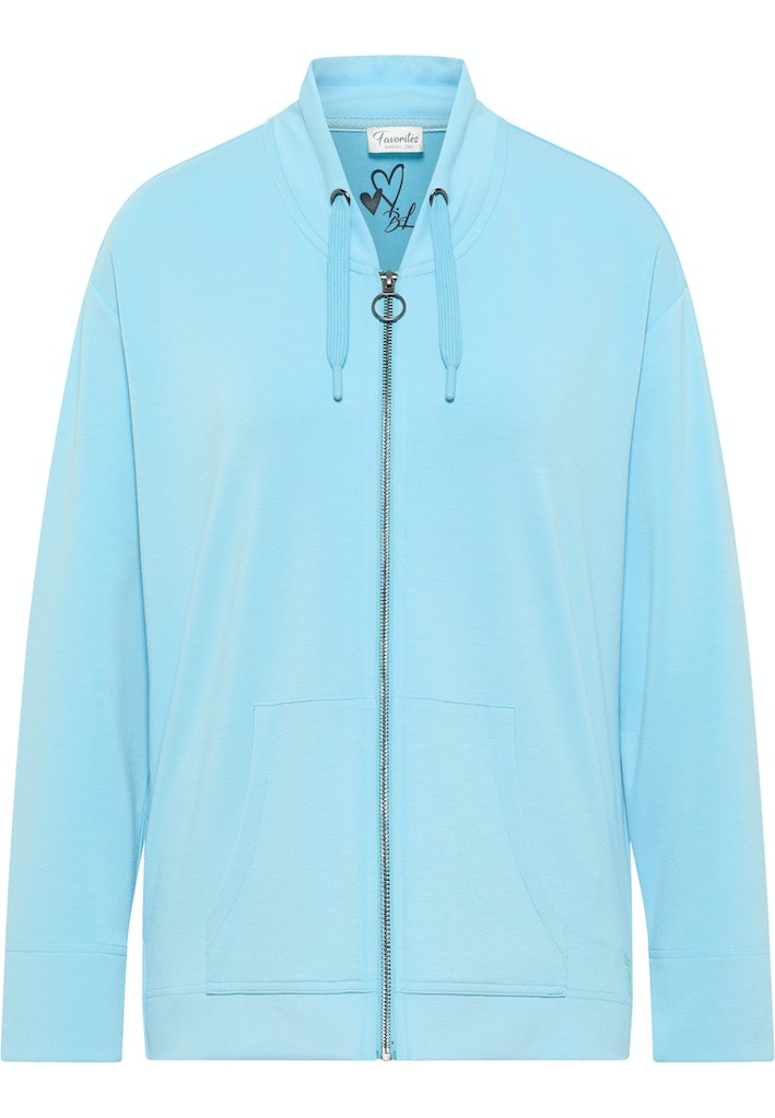 Zipped Jacket - Turquoise