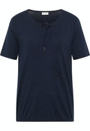 short sleeve top - Navy
