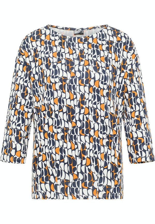 3/4 Sleeve T-Shirt - Navy