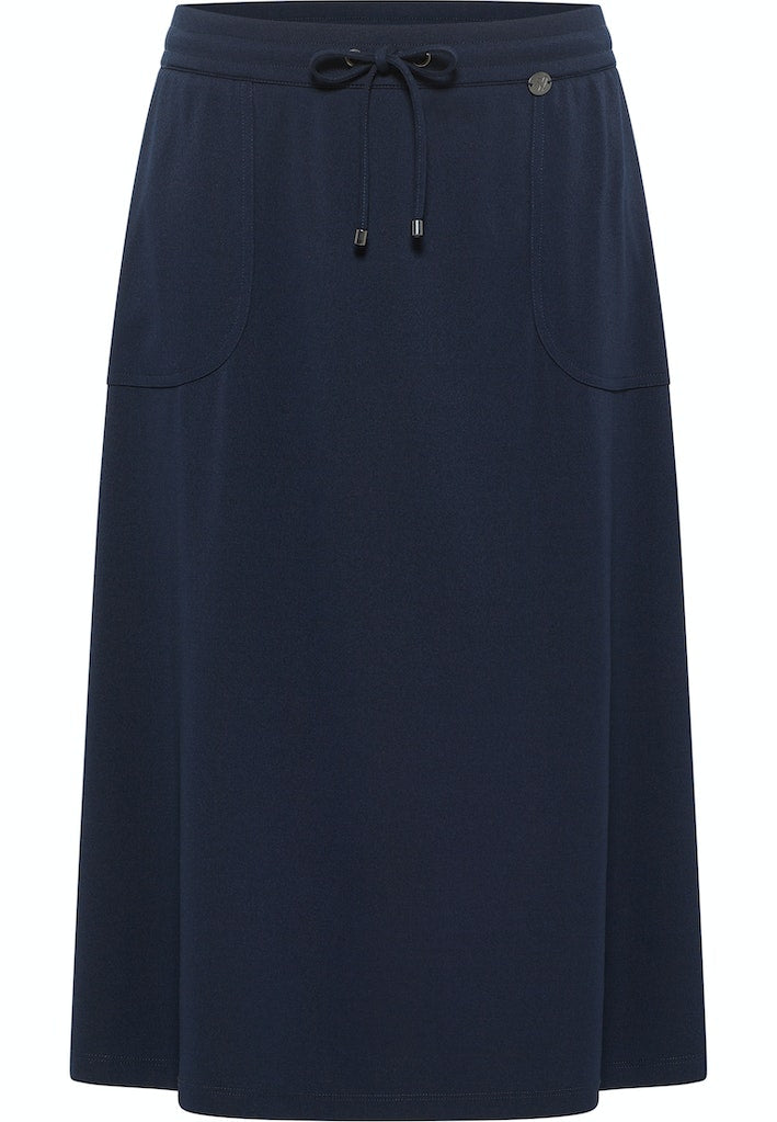 Plain Skirt - Navy
