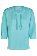Theme 2 Sweatshirt - Pastel Turquoise