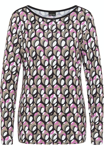 All Over Print T-Shirt - Latte Macciato