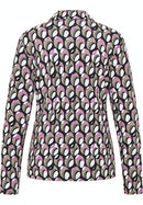 All Over Print Blouse - Latte Macciato