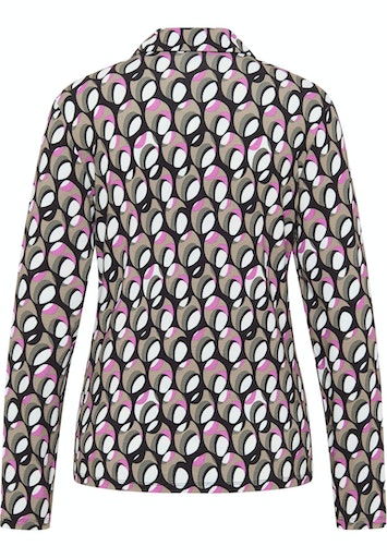 All Over Print Blouse - Latte Macciato