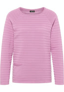 Round Neck Rib Jumper - Lilac