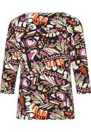 All Over Print T-Shirt - Lilac