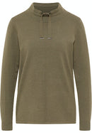 High Neck Jumper - Khaki