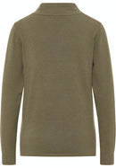 High Neck Jumper - Khaki