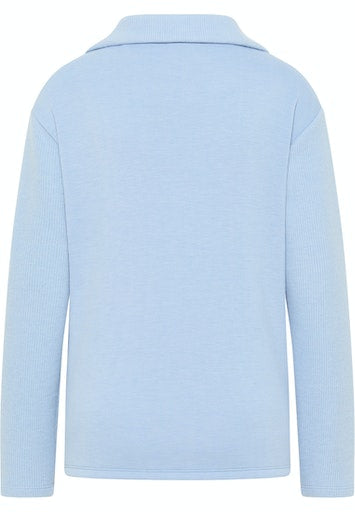1/2 Zip Jumper - Sky Blue