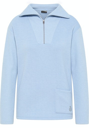 1/2 Zip Jumper - Sky Blue