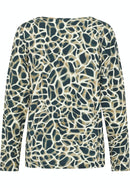 All Over Print T-Shirt - Navy