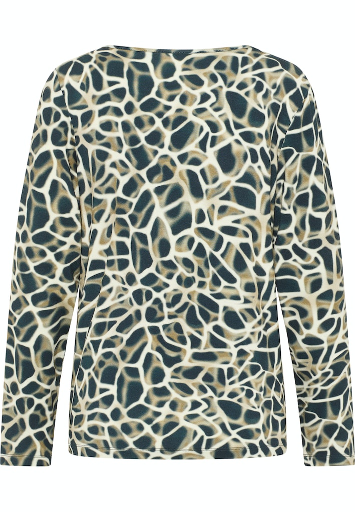 All Over Print T-Shirt - Navy