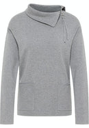 Shawl Neck Jumper - Berry