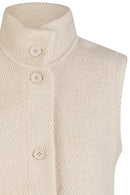 Knit Gilet - Panna Cotta