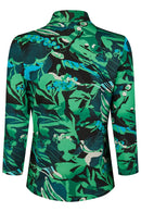 GREEN/BLACK POLO SHIRT - Black/green