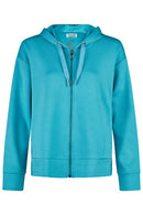 Zip Hoodie - Green Ocean