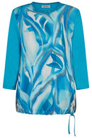 3/4 Sleeve T-Shirt - Green Ocean