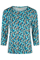 MULTI PRINT SHIRT - Titanium