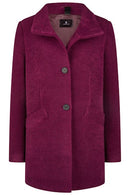 Coat - Dark Plum