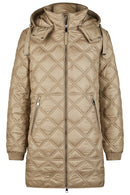 Sandwich Quilted Jacket - Light Olive