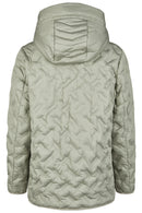Hooded Jacket - Smoke Green