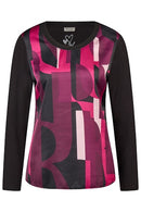 T-Shirt Blouse Favourites - Black