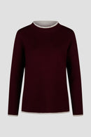 Theme 2 Jumper - Dark Berry