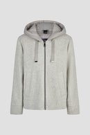 Hooded Woolen Jacket - Grey
