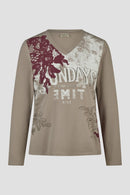 Theme 2 T-Shirt - Greige