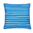 Beach Huts Outdoor Cushion 43 x 43CM - Blue