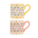 Easter Bunny Set of 2 Shortie Mugs