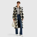 Be Optical Houndstooth Teddy Coat - Black/white