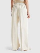 Core Elastic Waist Trouser - Cream
