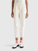 Velvet Cord Chino - Cream