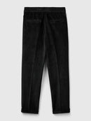 Velvet Cord Chino - Black