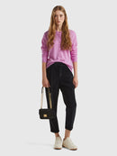 Velvet Cord Chino - Black